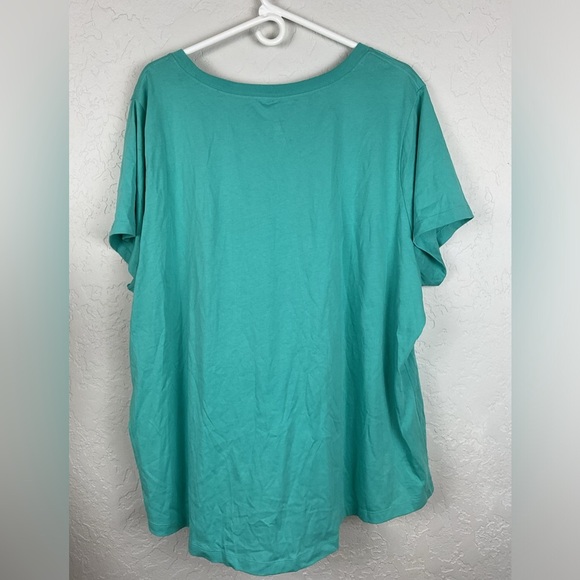 NWT Women’s Teal Seafoam Green Nike Tee Size 3X Lightweight - Picture 3 of 7